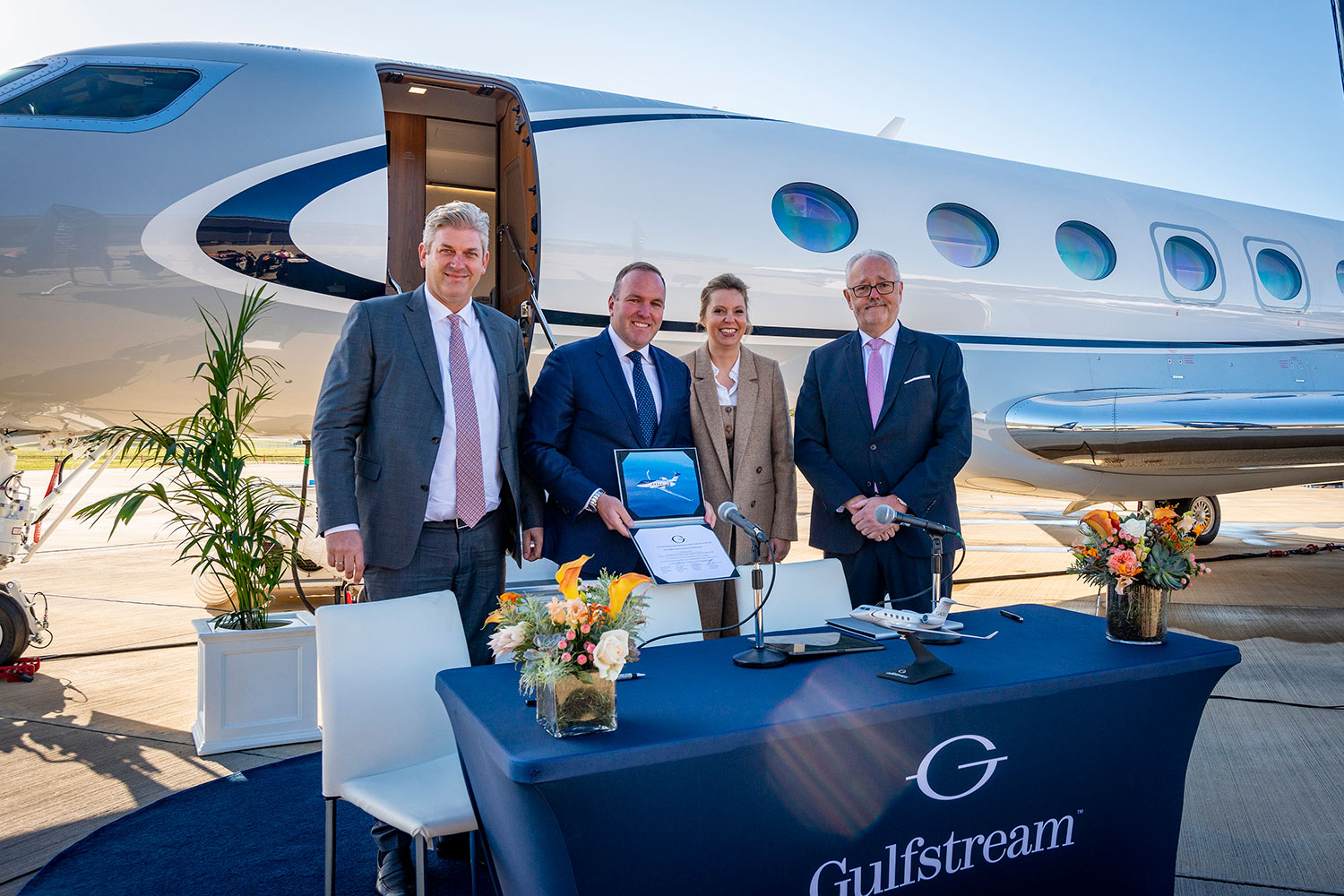 GULFSTREAM ANUNCIA LA VENTA DEL PRIMER G400 PARA OPERACIONES CHÁRTER EXCLUSIVAS EN EUROPA