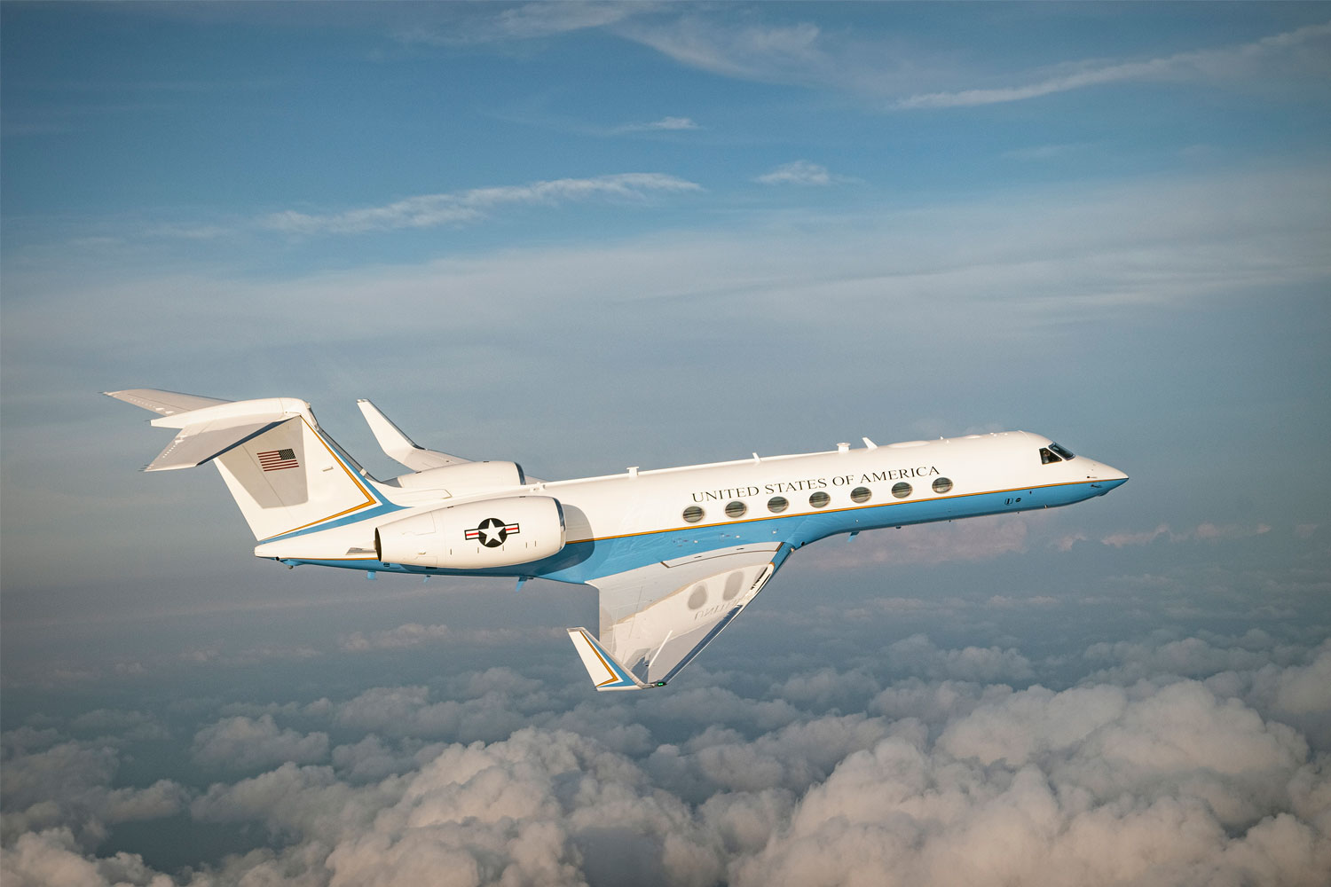 La Fuerza Aérea de EE. UU. elige nuevamente al Gulfstream para apoyar a su flota