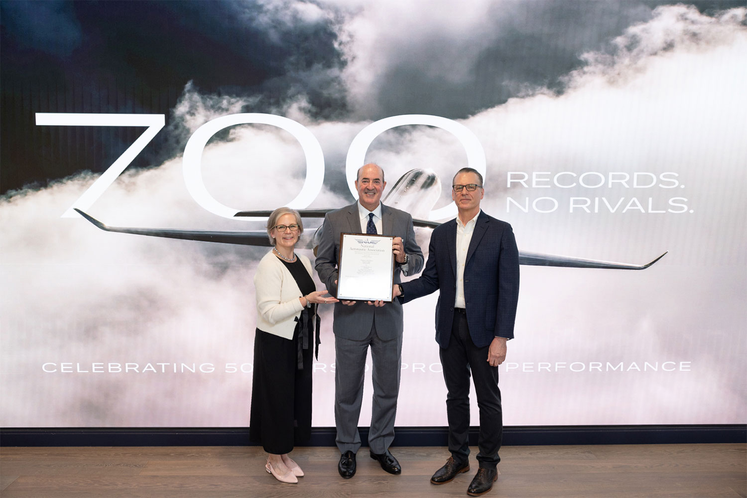 La flota de Gulfstream alcanza 700 récords de velocidad en dos ciudades